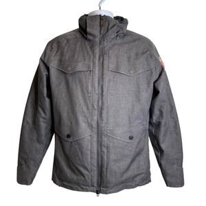 Helly Hansen Men's Gray Arctic Chill Parka Jacket Size S Warm Durable Rugged
